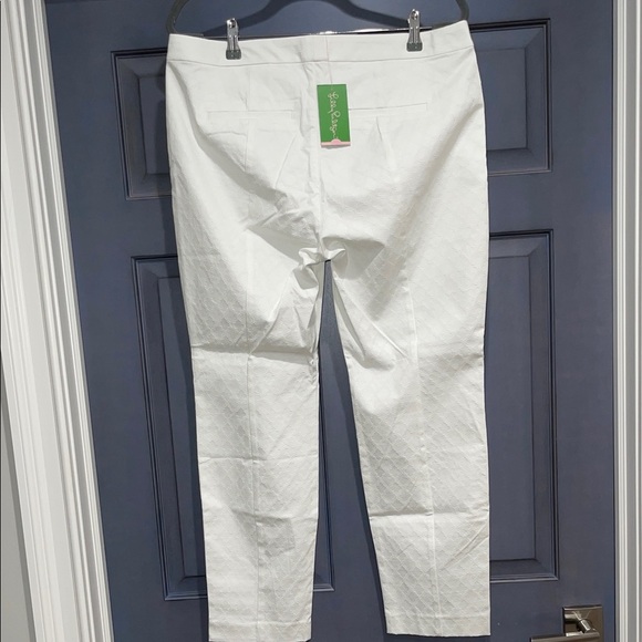 Lilly Pulitzer Kelly Skinny Ankle Pants
Women's size 14 in white - Picture 8 of 11